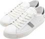 D.a.t.e. Wit-Blauwe Lage Sneakers voor Mannen White Heren - Thumbnail 3