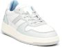 D.a.t.e. Wit en Blauw Leren Sneakers White Heren - Thumbnail 2