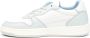 D.a.t.e. Wit en Blauw Leren Sneakers White Heren - Thumbnail 3