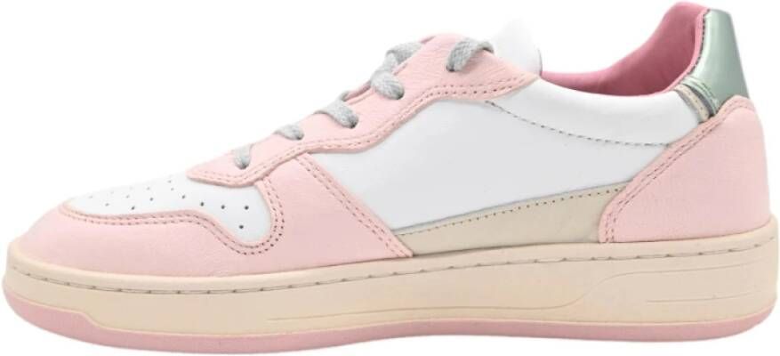 D.a.t.e. Wit-Roze Court 2.0 Sneakers Multicolor Dames