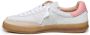 D.a.t.e. Wit Roze Leren Sneakers Rivet Sluiting White Dames - Thumbnail 5