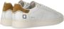 D.a.t.e. Witte Bruine Sneaker met Suède Inzet White - Thumbnail 8