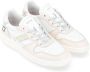 D.a.t.e. Witte en roze leren sneaker Court 2.0 White Dames - Thumbnail 4