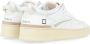 D.a.t.e. Witte en roze leren sneaker White Dames - Thumbnail 3