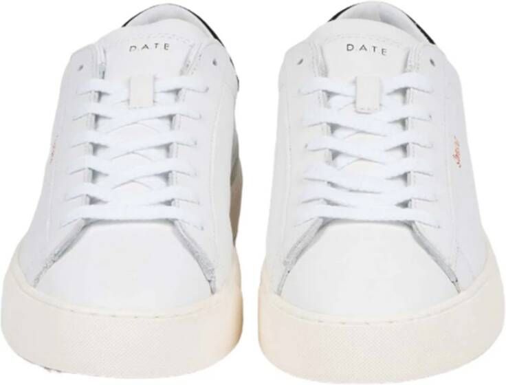 D.a.t.e. Witte en zwarte Sonica Sneakers White Heren