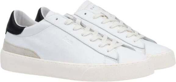 D.a.t.e. Witte en zwarte Sonica Sneakers Wit Heren