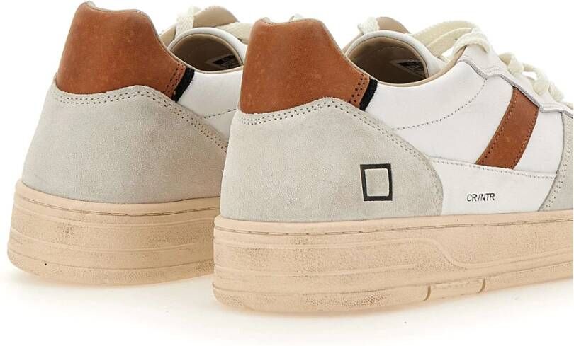 D.a.t.e. Witte Heren Sneakers White Heren