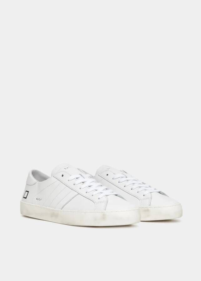 D.a.t.e. Witte Lage Hill Date Sneakers White Heren