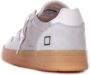 D.a.t.e. Witte Leren Sneakers Logo Rubberen Zool White Heren - Thumbnail 6