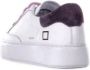 D.a.t.e. Witte Leren Sneakers Logo Zijkant White Dames - Thumbnail 4