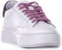 D.a.t.e. Witte Leren Sneakers Logo Zijkant White Dames - Thumbnail 7