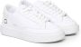 D.a.t.e. Witte Leren Sneakers met Logo Detail White Dames - Thumbnail 2