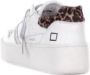 D.a.t.e. Witte leren sneakers met zijlogo White Heren - Thumbnail 2