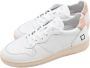 D.a.t.e. Witte Roze Court Sneakers White Dames - Thumbnail 3