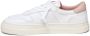 D.a.t.e. Witte Roze Leren Sneakers Italië Gemaakt White Dames - Thumbnail 4