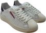 D.a.t.e. Witte Rubberen Neus Sneaker Blauw Suède White Dames - Thumbnail 2