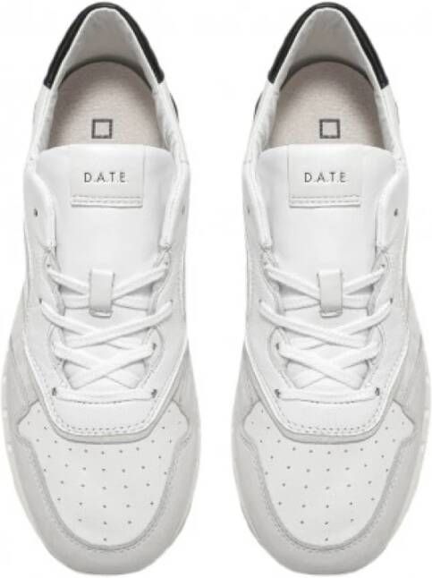 D.a.t.e. Witte Running Sneaker Luna White Heren