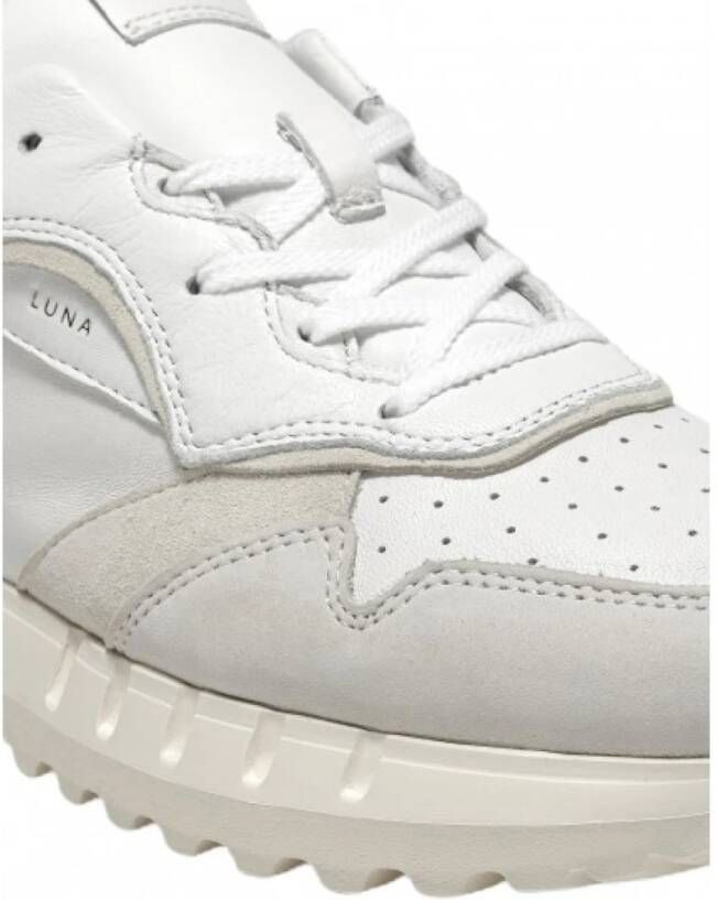 D.a.t.e. Witte Running Sneaker Luna White Heren