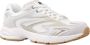 D.a.t.e. Witte Sneakers van Technisch Textiel met Suede Inzetstukken White Heren - Thumbnail 18