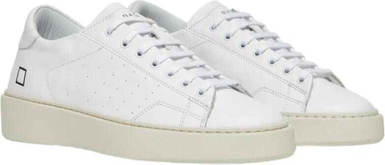 D.a.t.e. Witte Sneakers Klassiek Model White Heren