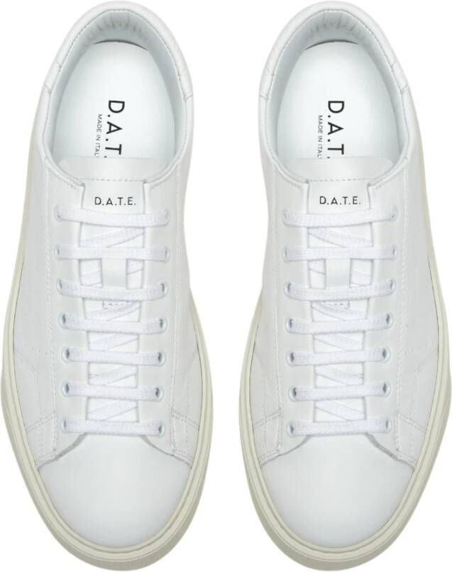 D.a.t.e. Witte Sneakers Klassiek Model White Heren