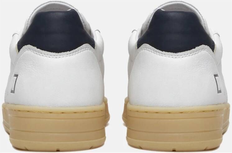 D.a.t.e. Witte sneakers met geperforeerde details Wit Heren