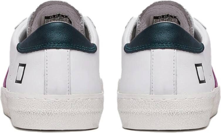 D.a.t.e. Witte Sneakers met Paarse Details White Dames