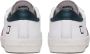 D.a.t.e. Witte leren sneakers met gebarsten details White Dames - Thumbnail 3