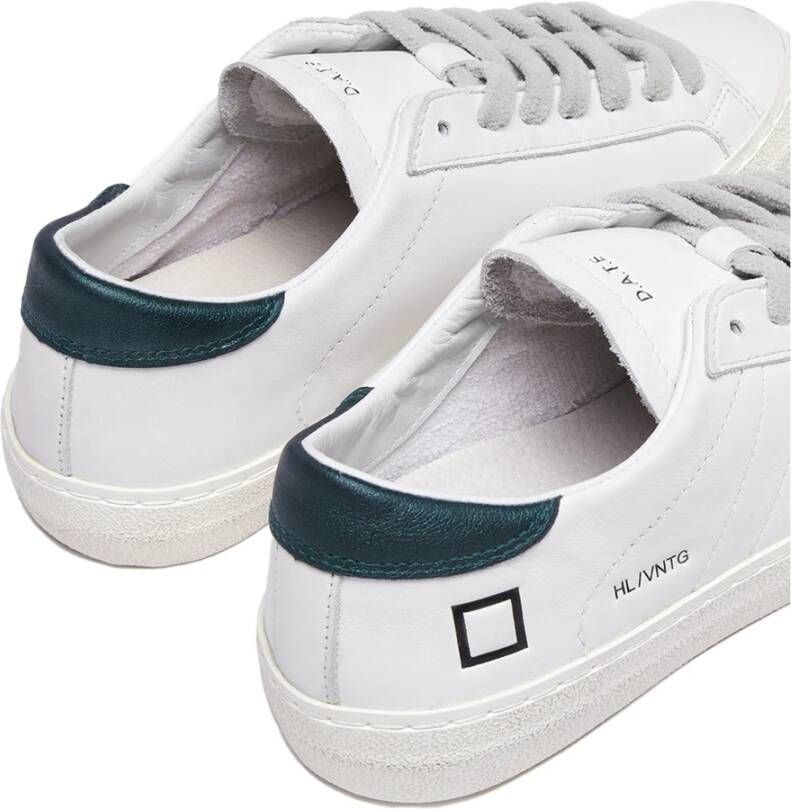 D.a.t.e. Witte Sneakers met Paarse Details White Dames