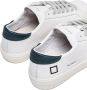 D.a.t.e. Witte leren sneakers met gebarsten details White Dames - Thumbnail 4