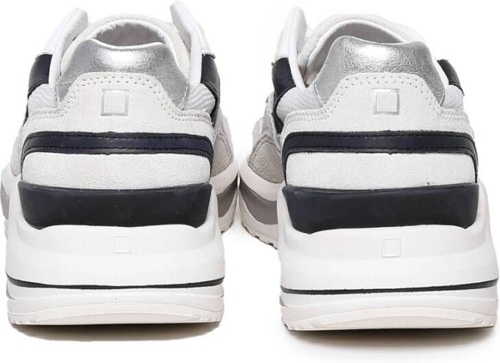 D.a.t.e. Witte Sneakers met Rubberen Zool White Dames