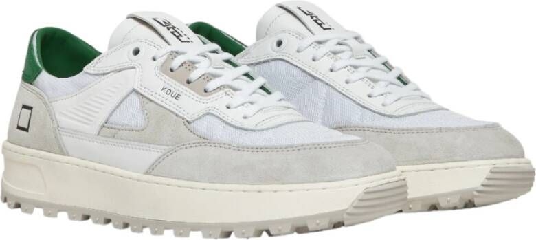 D.a.t.e. Witte Sneakers Multicolor Heren