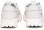 D.a.t.e. Witte Sneakers Ronde Neus Vetersluiting Multicolor Dames - Thumbnail 3