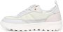 D.a.t.e. Witte Sneakers Ronde Neus Vetersluiting Multicolor Dames - Thumbnail 4