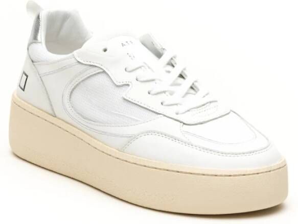 D.a.t.e. Witte Sneakers Step Floor Dragon White Dames