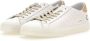 D.a.t.e. Vintage Calf White-Rust Lage Sneakers White Heren - Thumbnail 4