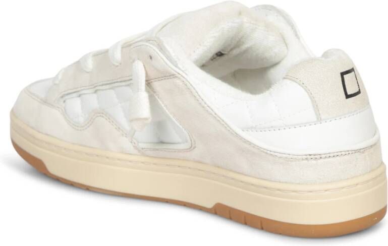 D.a.t.e. Witte Sneakers voor Stijlvolle Mannen White Heren