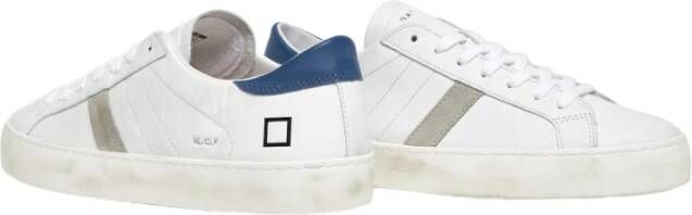 D.a.t.e. Witte Sneakers White Heren