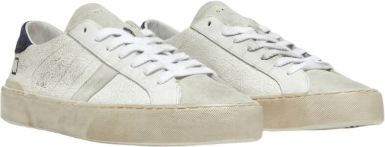 D.a.t.e. Witte Sneakers White Heren