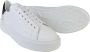 D.a.t.e. Witte Sphere Sneaker met Zwart Lakleer White Dames - Thumbnail 3