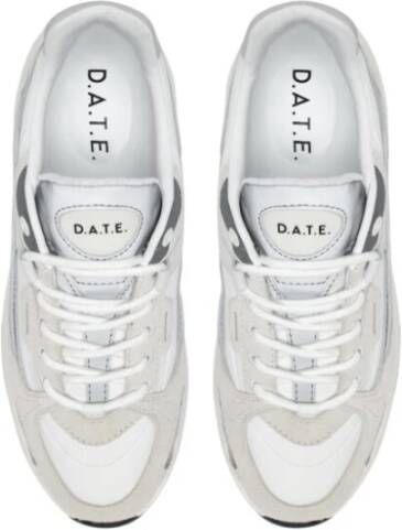 D.a.t.e. Witte Vela Sneakers White Heren