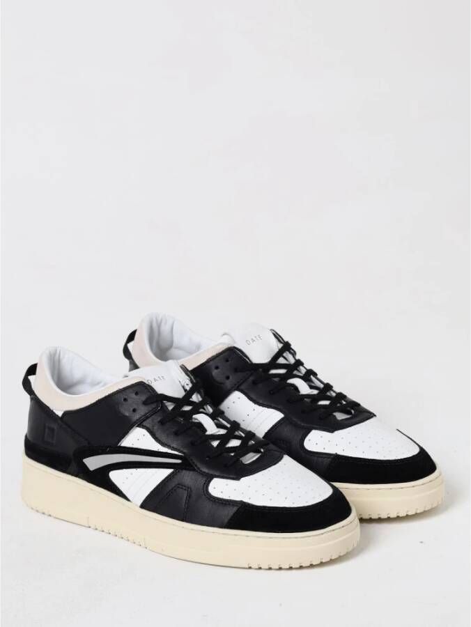 D.a.t.e. Zwart Wit Torneo Sneakers Black Heren