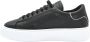 D.a.t.e. Zwarte Kalfsneakers Sfera Black Heren - Thumbnail 2