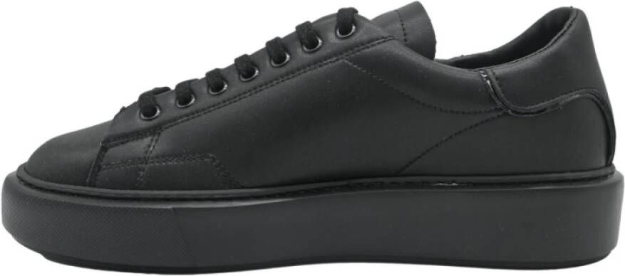 D.a.t.e. Zwarte Patent Sneakers voor Vrouwen Black Dames