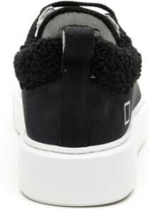 D.a.t.e. Zwarte Sneakers Sfera Teddyn Black Dames