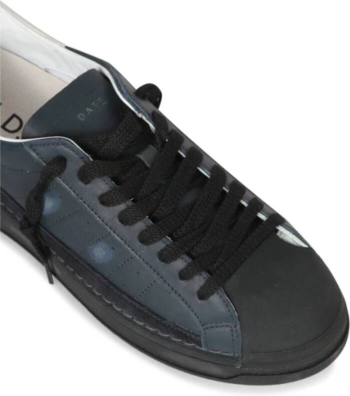 D.a.t.e. Zwarte Sneakers voor Heren Stijlvol Black Heren