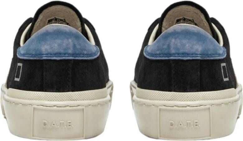 D.a.t.e. Zwarte Sneakers voor Mannen Black Dames