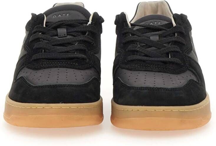 D.a.t.e. Zwarte Sneakers voor Mannen Black Heren