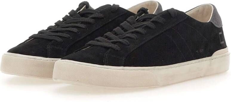 D.a.t.e. Zwarte Sneakers voor Mannen Black Heren