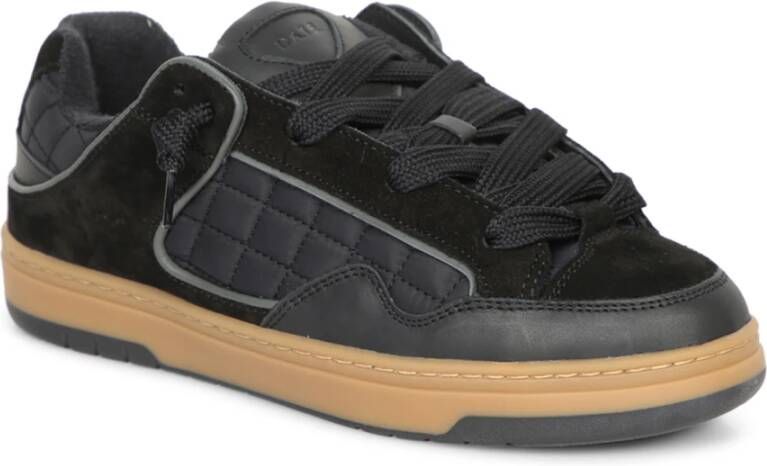 D.a.t.e. Zwarte Sneakers voor Mannen Black Heren